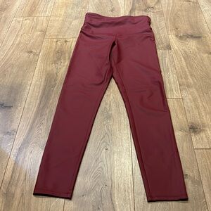 Yummie high rise vegan leather leggings